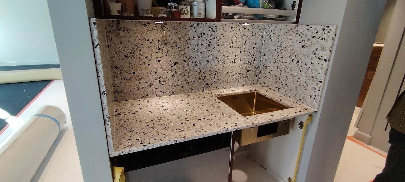 Køkkenbordplade i Terrazzo GV, Stockholm – billede 2