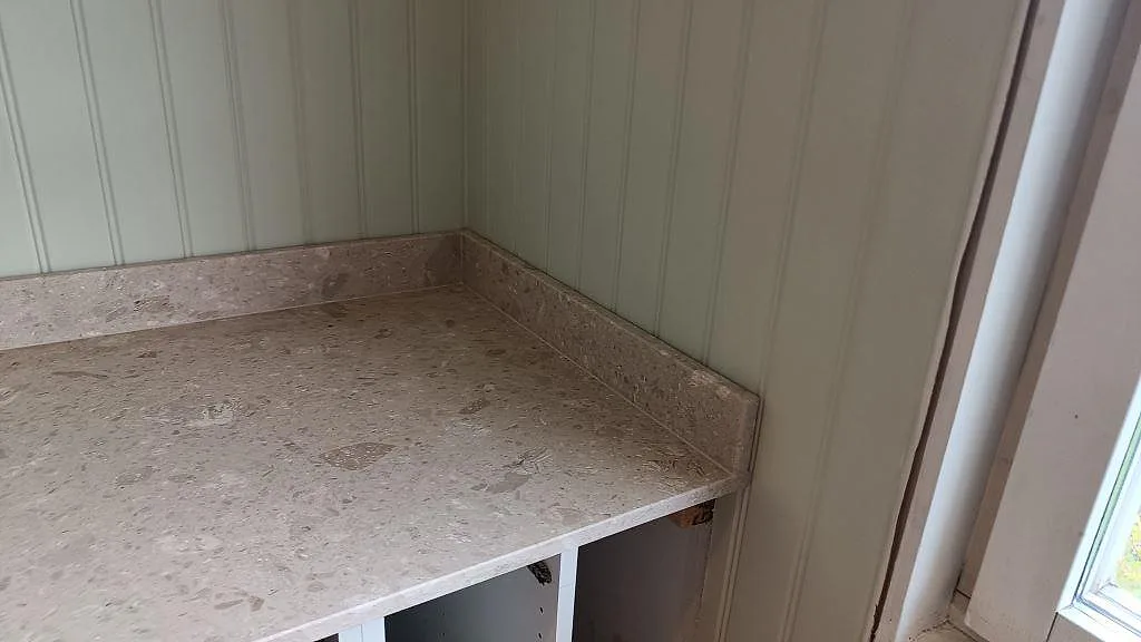 Køkkenbordplade i Terrazzo Perlato Royal, Göteborg – billede 8