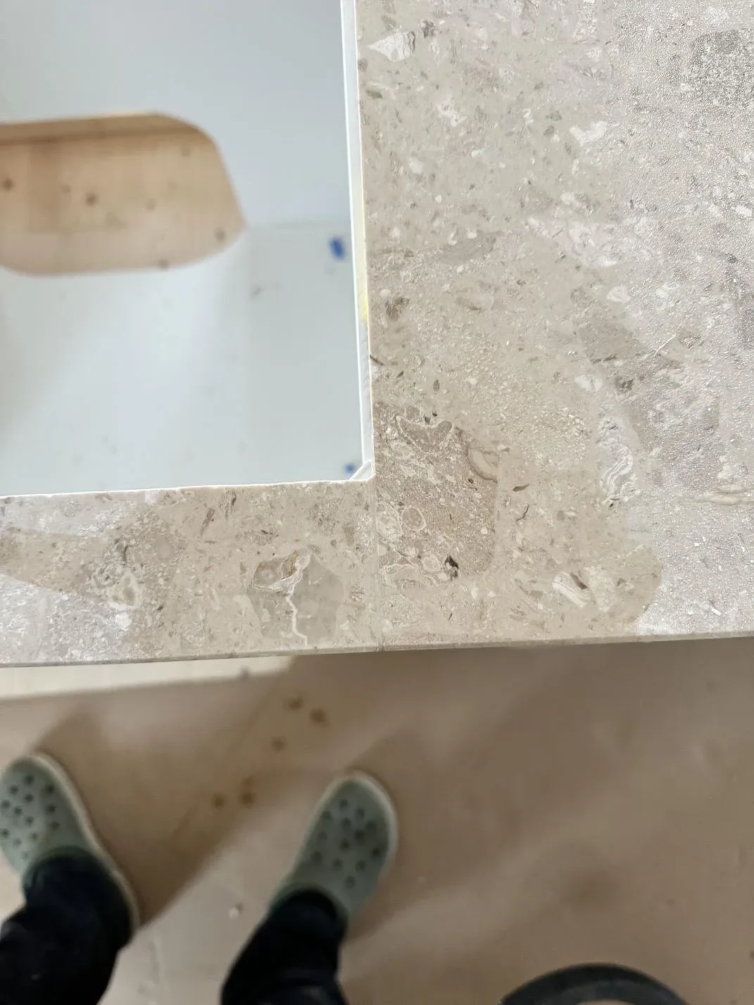 Køkkenbordplade i Terrazzo Perlato Royal, Hindås – billede 6