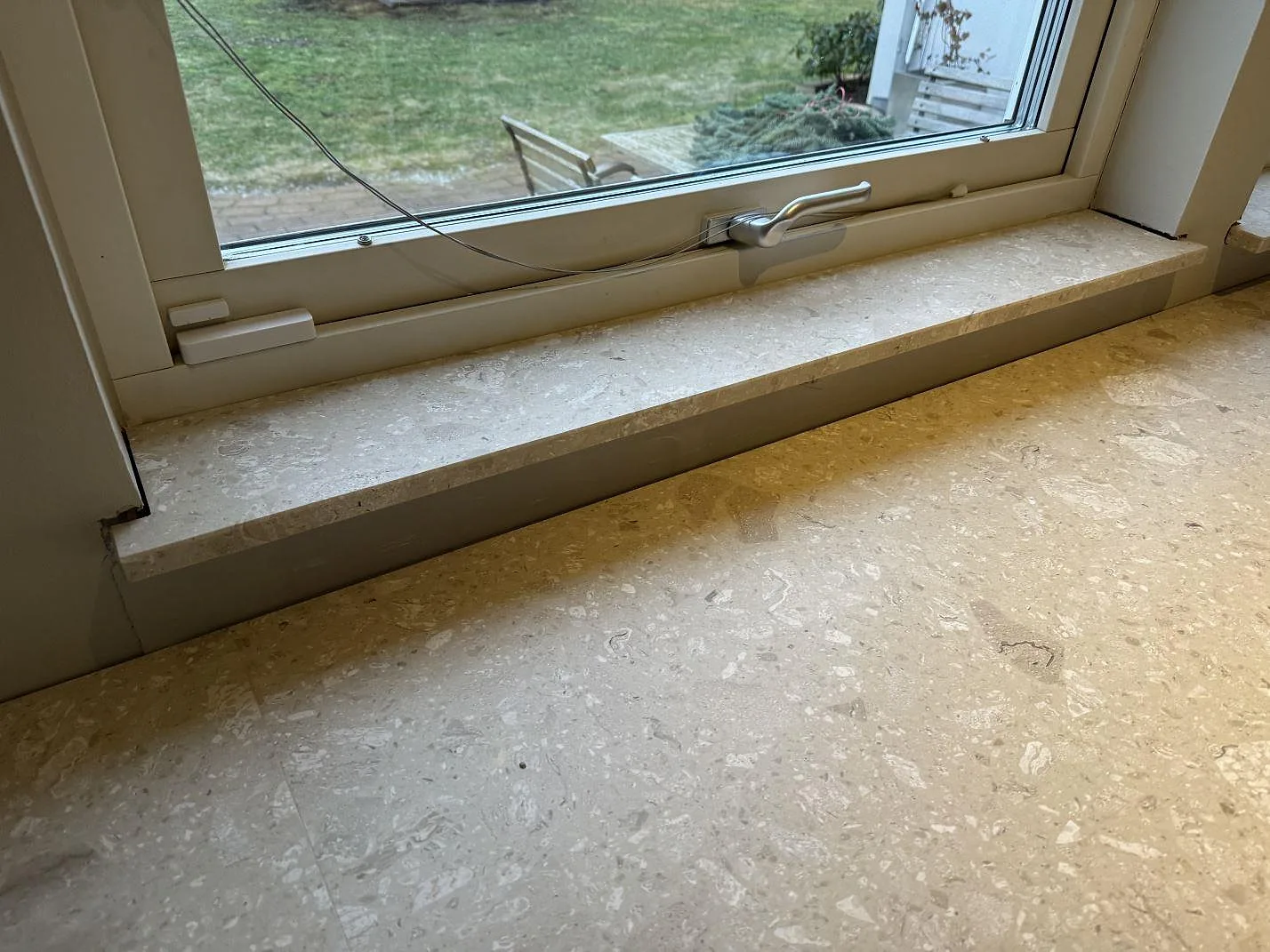 Køkkenbordplade i Terrazzo Perlato Royal, Höllviken – billede 5