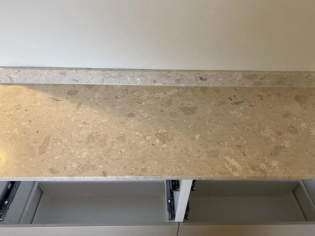 Køkkenbordplade i Terrazzo Perlato Royal, Kungsbacka – billede 8