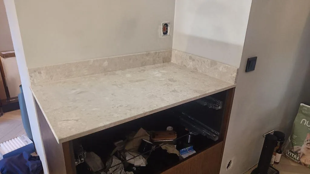 Køkkenbordplade i Terrazzo Perlato Royal, Limhamn – billede 4