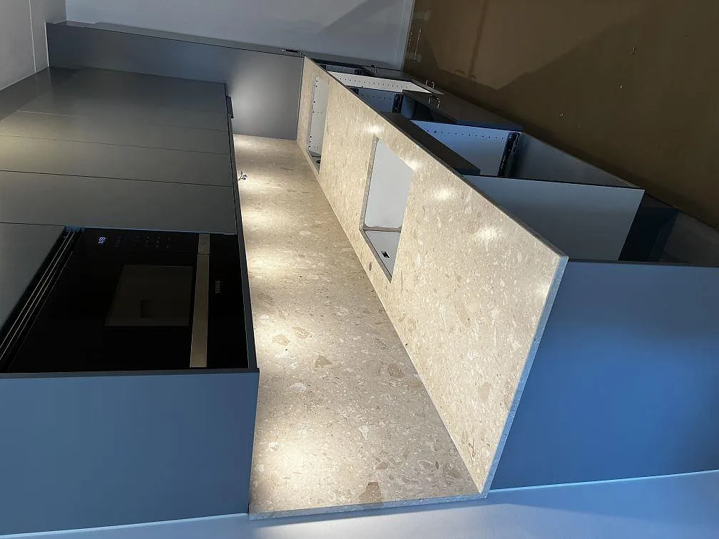Køkkenbordplade i Terrazzo Perlato Royal, Malmö