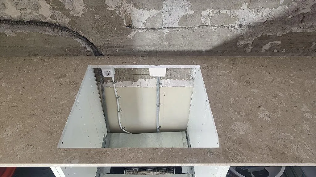 Køkkenbordplade i Terrazzo Perlato Royal, Ystad – billede 3