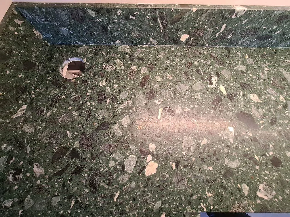 Køkkenbordplade i Terrazzo Verde Alpi, Stockholm – billede 7