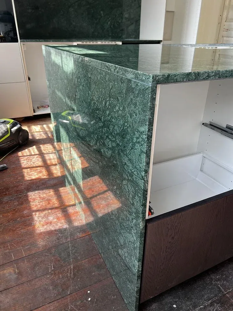 Køkkenbordplade i Verde Guatemala, Jelling – billede 8