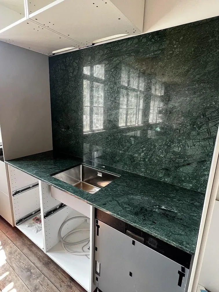 Køkkenbordplade i Verde Guatemala, Jelling – billede 6