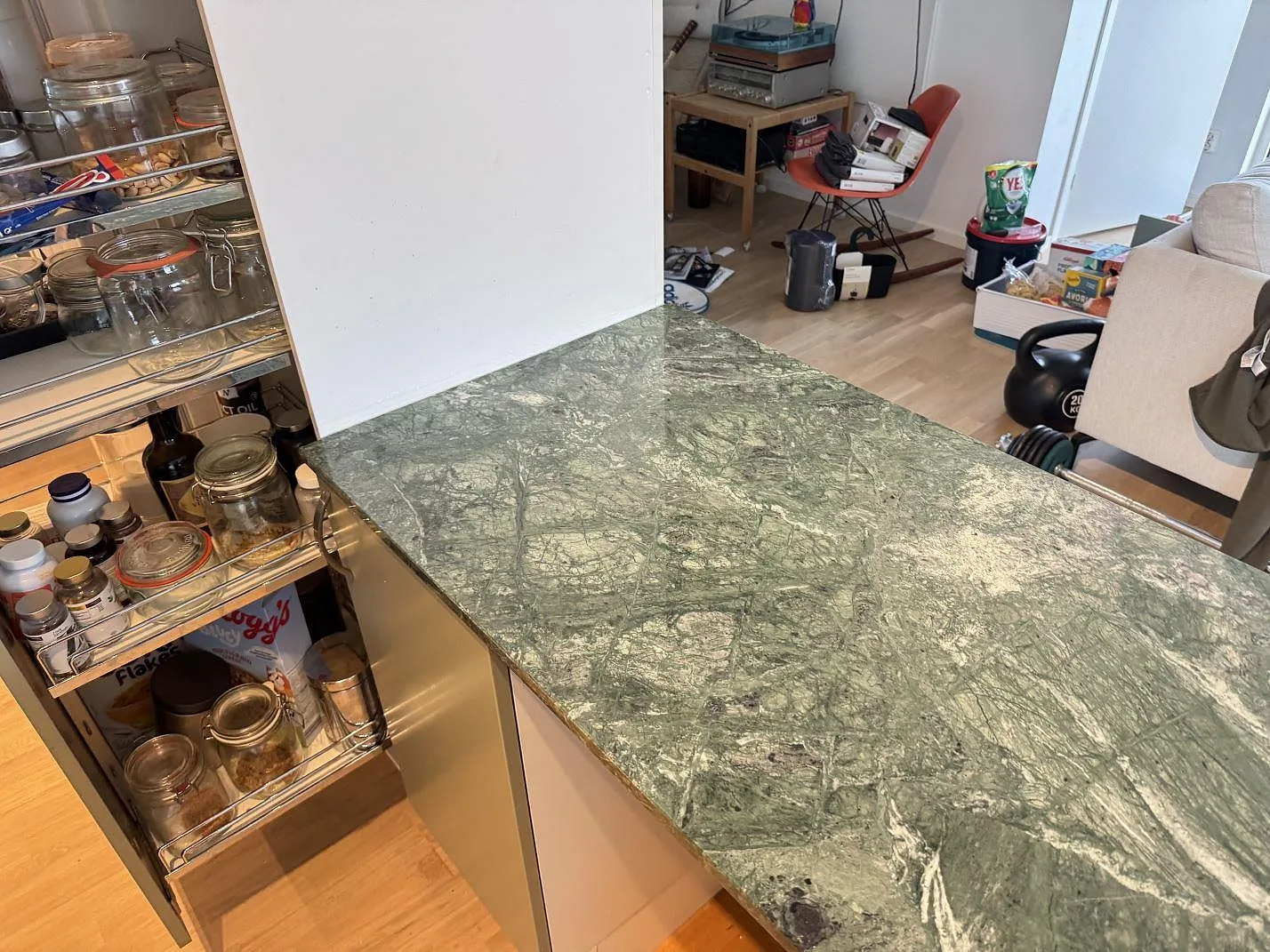 Køkkenbordplade i Verde Guatemala, Limhamn – billede 8