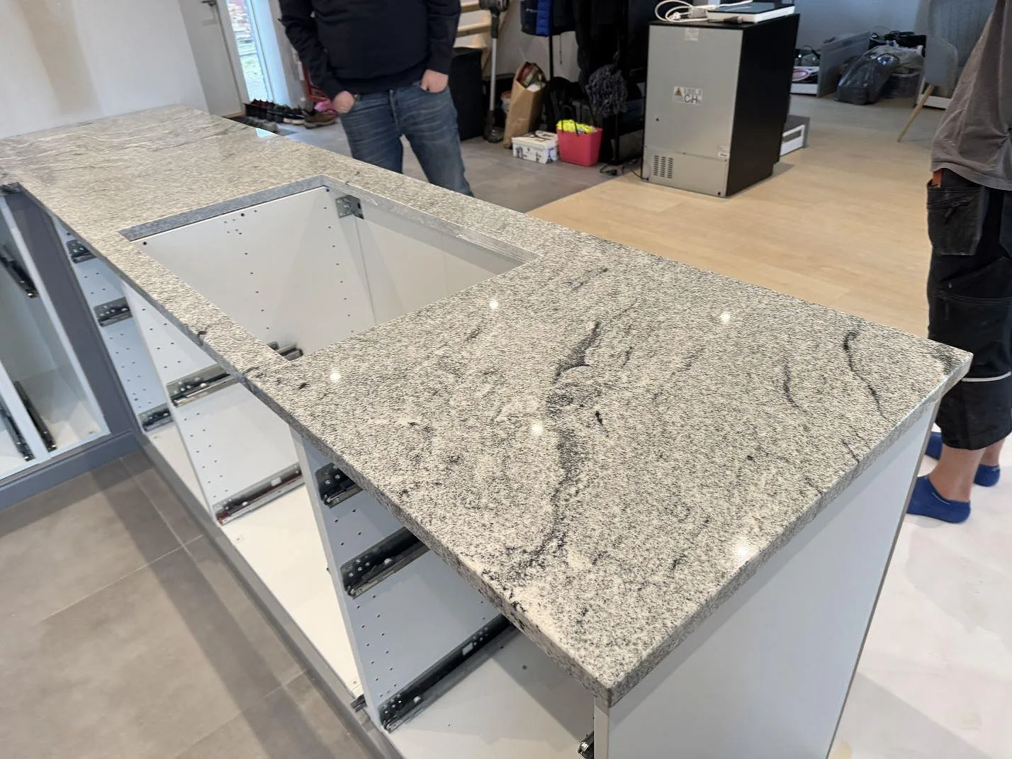 Køkkenbordplade i Viscont White, Kävlinge – billede 2