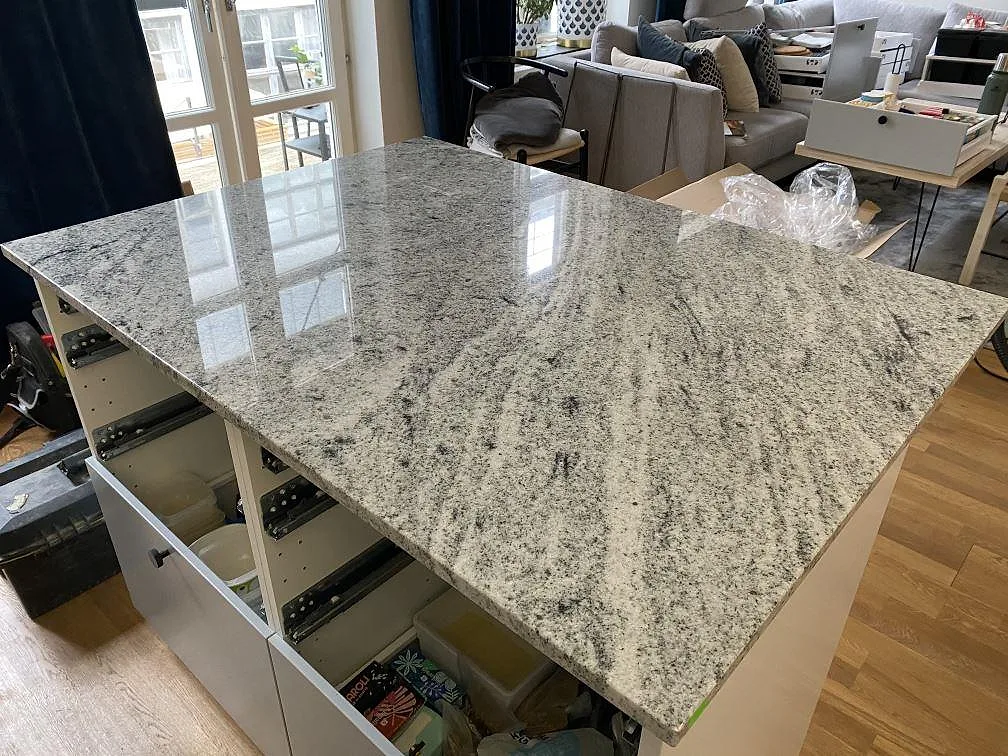 Køkkenbordplade i Viscont White, Malmö – billede 5
