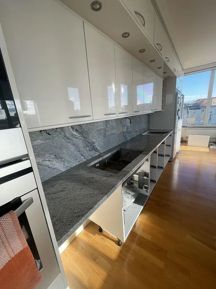 Køkkenbordplade i Viscont White, Malmö – billede 2