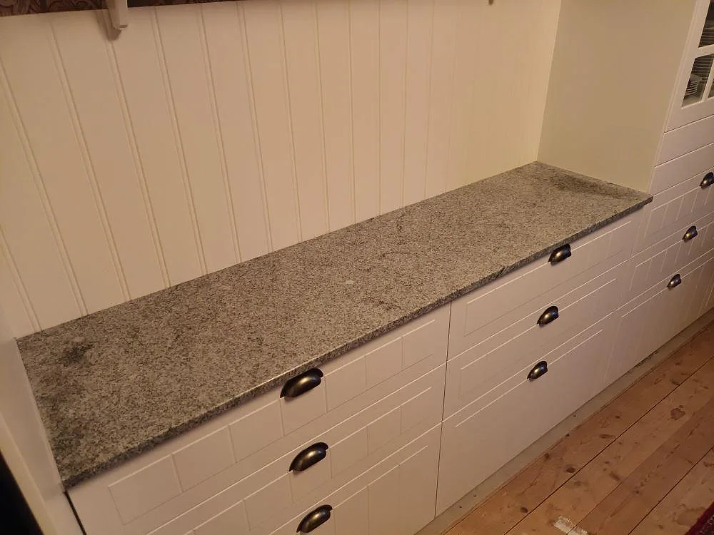 Køkkenbordplade i Viscont White, Norrköping – billede 3