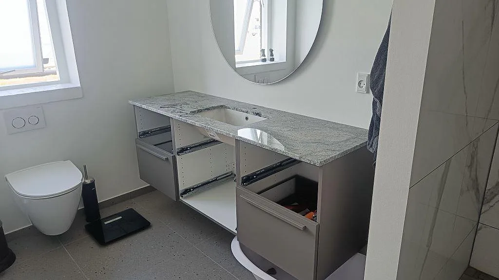 Køkkenbordplade i Viscont White, Ringsted – billede 5