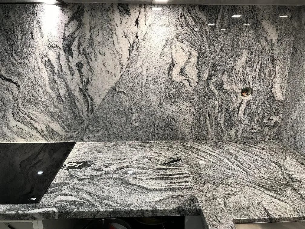 Køkkenbordplade i Viscont White, Staffanstorp – billede 6