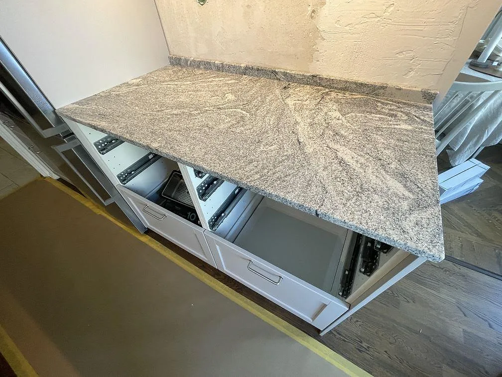 Køkkenbordplade i Viscont White, Stockholm – billede 3