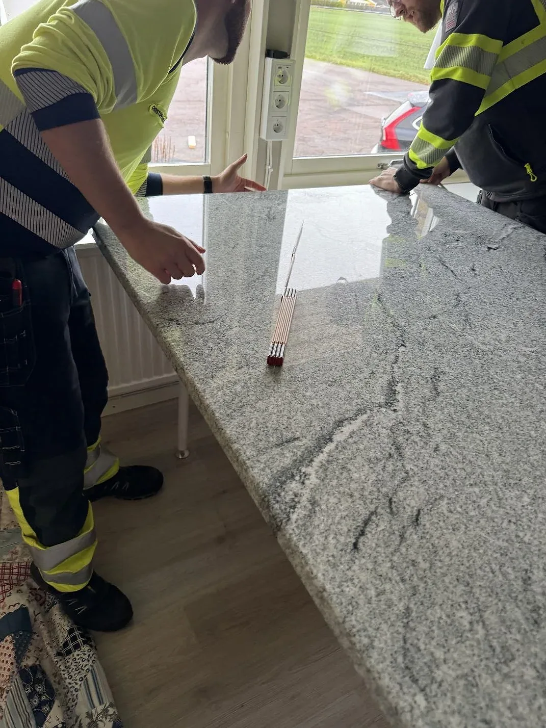 Køkkenbordplade i Viscont White, Vallåkra – billede 4