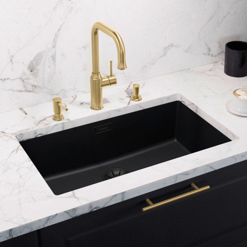Blanco Subline 700 U Infino Silgranit - Sort