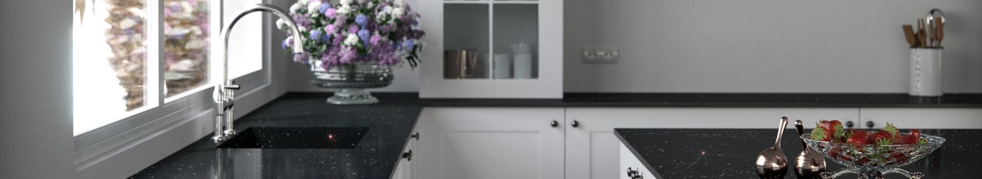 Silestone Negro Stellar