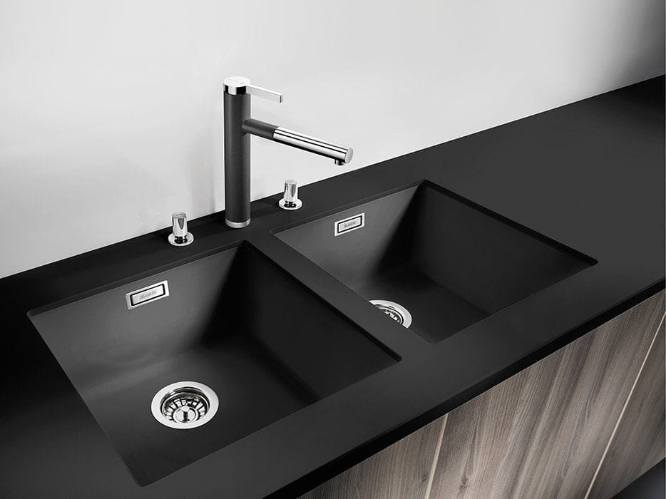 Linee S Silgranit-look - Hvid