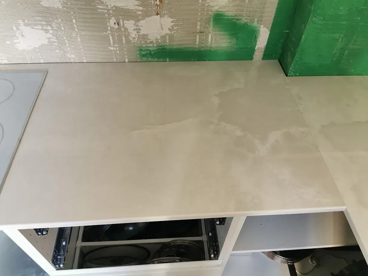 Køkkenbordplade i Dekton Helena-keramik, Malmö – billede 6