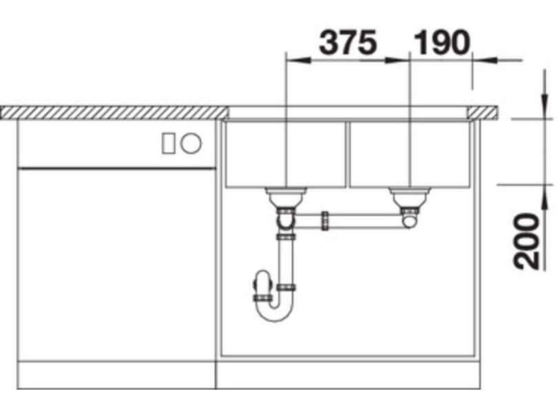 Subline 350/350 U InFino - Trøffel