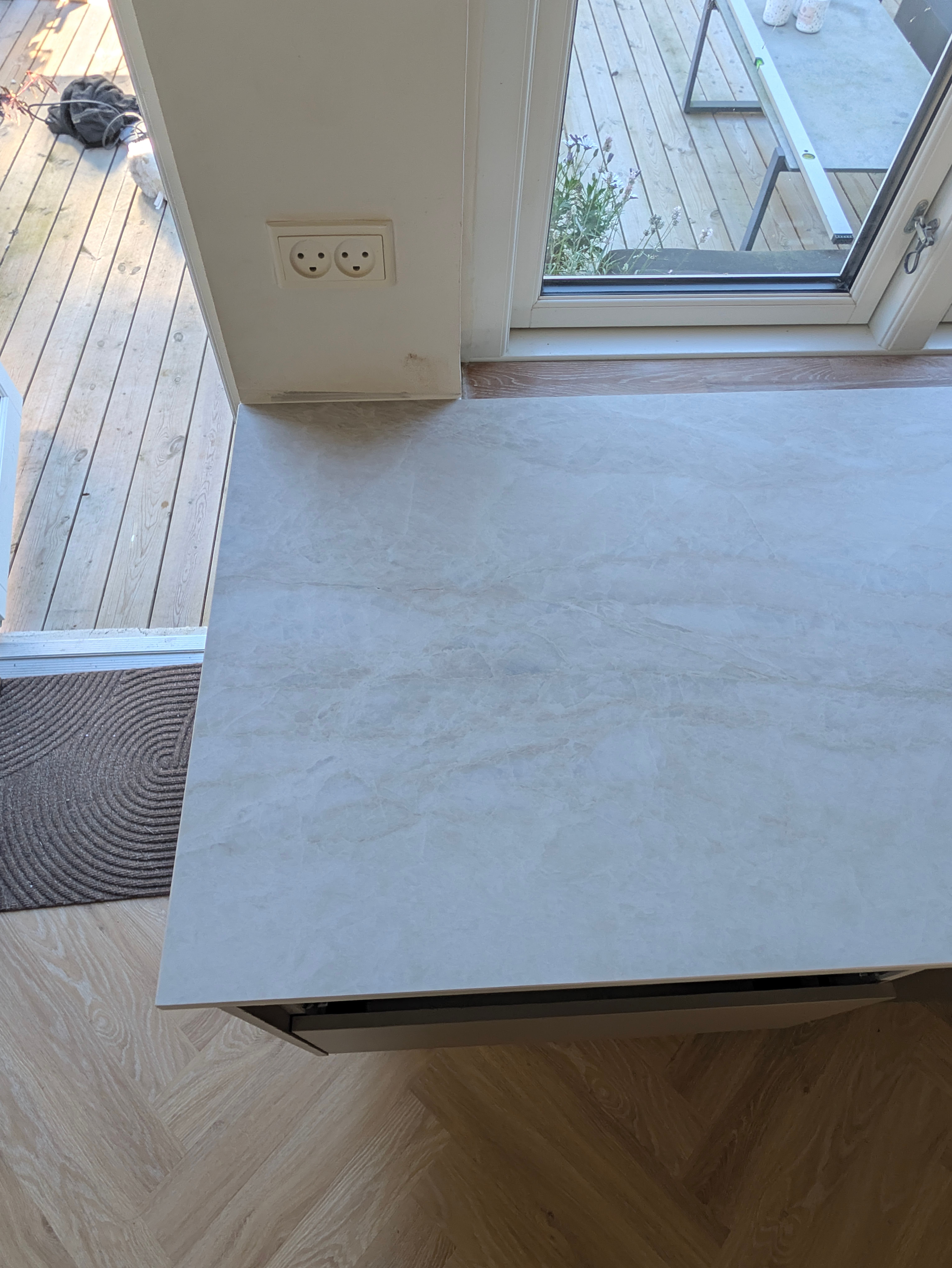 Køkkenbordplade i Dekton Nara i Kalundborg – billede 2