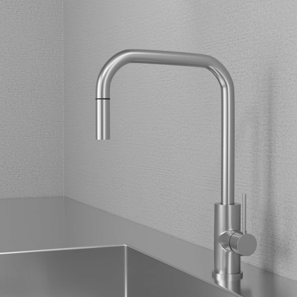 Nordic Tech Steel Accent Square D