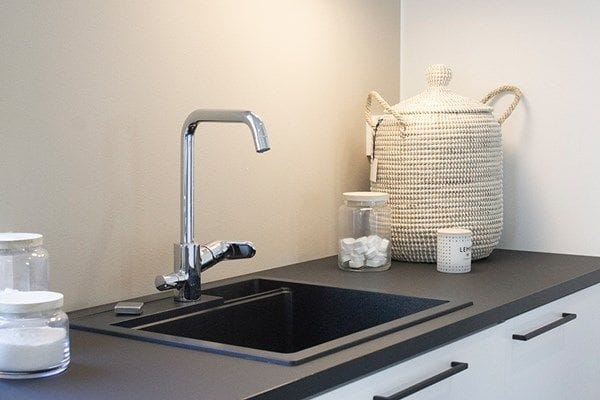 Stala Combo CEG51-57B Sort kompositvask