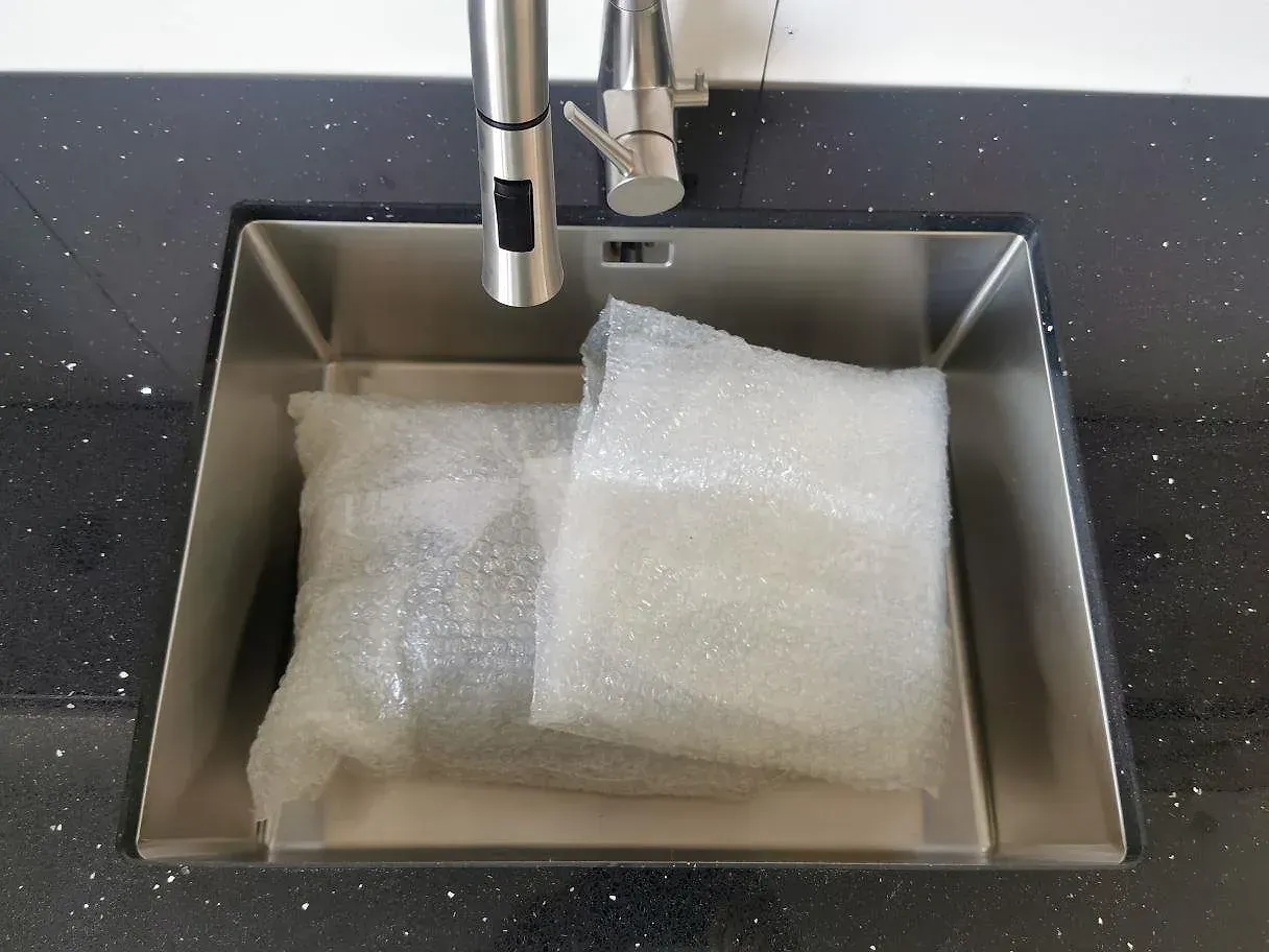 Køkkenbordplade i Silestone Negro Stellar, Malmö – billede 2