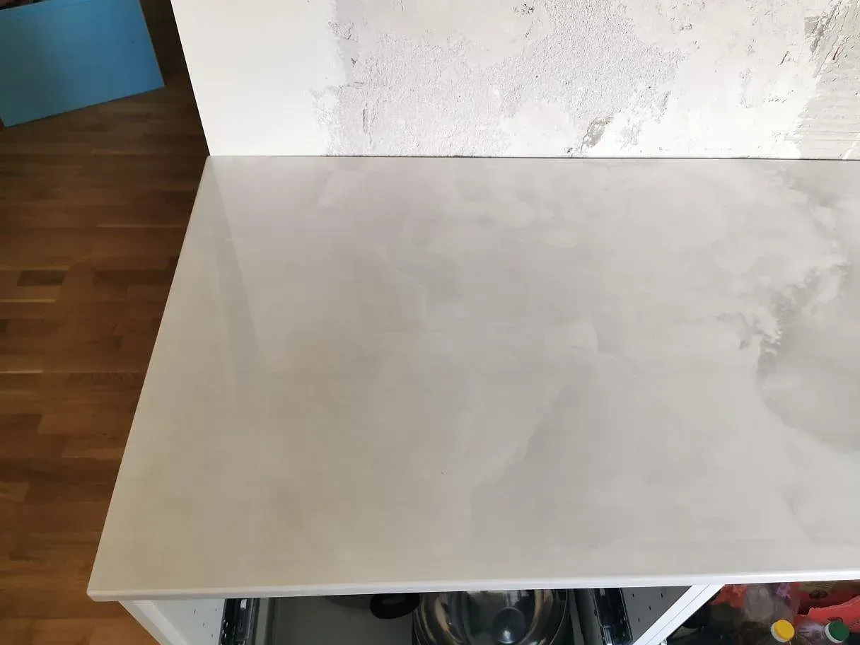 Køkkenbordplade i Dekton Helena-keramik, Malmö – billede 3