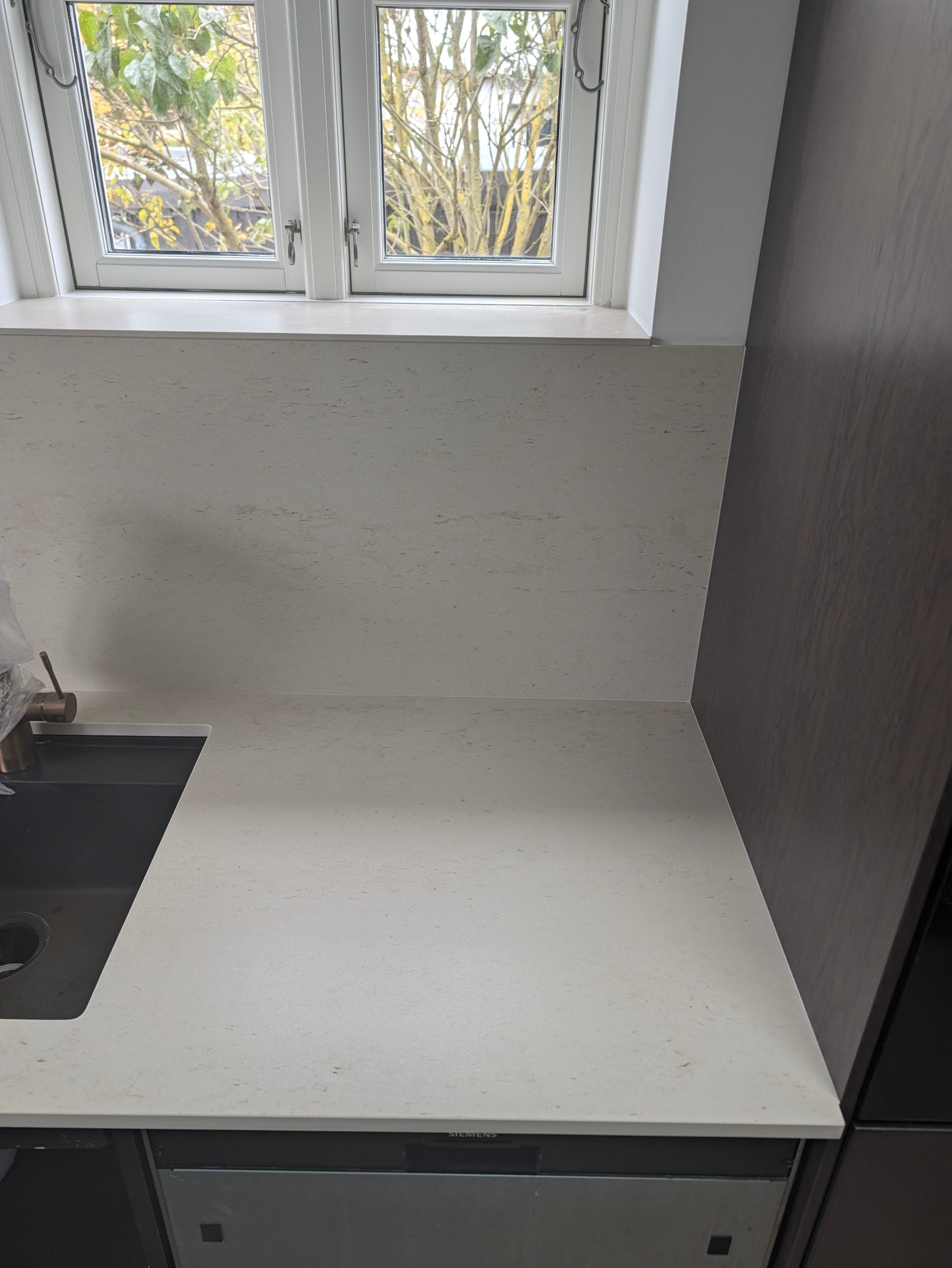 Køkkenbordplade i Dekton Danae i Kastrup – billede 3