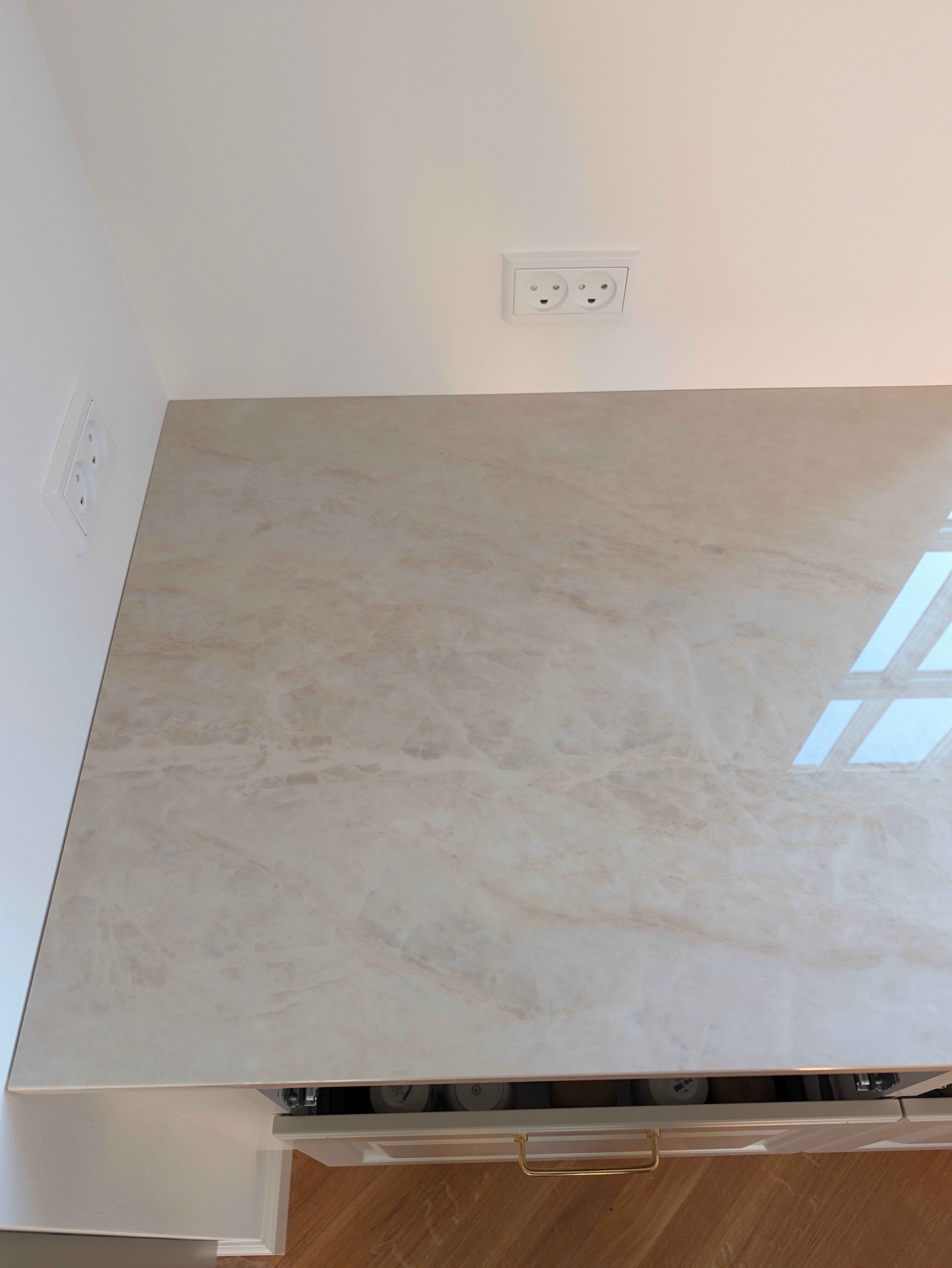 Køkkenbordplade i Dekton Arga i Kongens Lyngby – billede 5